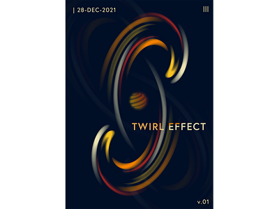 Poster Design Twirl Effect design poster