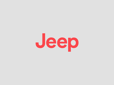 New Logo Jeep branding logo
