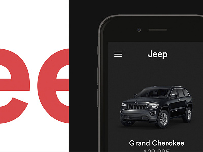 Jeep Visual Redesign art direction branding identity logo redesign ui ux web