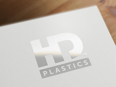 HD Plastics Logo brand branding hd identity logo massive plastic