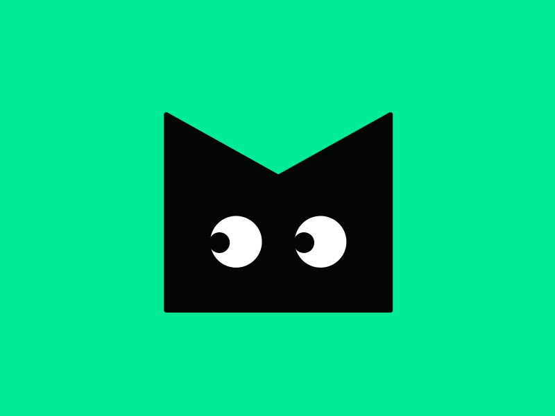 Hello Marcel - Bot Logo - Animated animation avatar bot gif green icon logo m