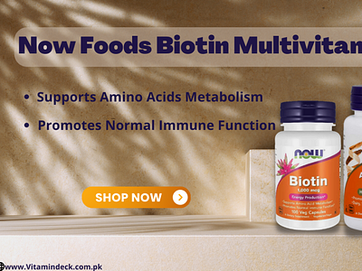 Now Biotin Multivitamin In Pakistan multivitamins supplements vitamins