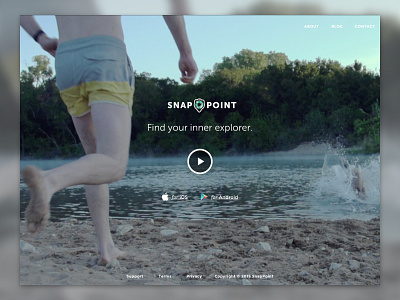 SnapPoint Landing Page