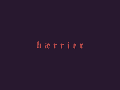 bærrier