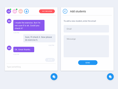 Chat Design design sketch ui