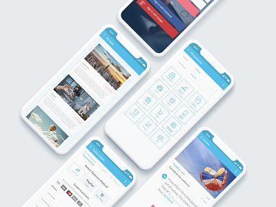 Application for Learning Languages app design language learn ui ux