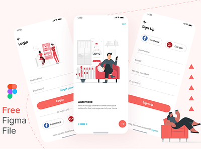 Login and Sign up Screens branding figma file free free adobexd file free figma file free file free ui graphic design illustration login and sign up login and sign up screens login screens screens sign up screens ui uiux ux