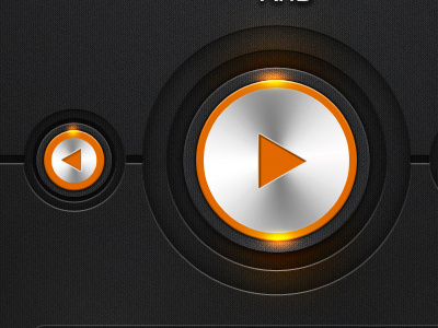 Music Player App - Full View Included graphic design buttons iphone 5 music player psd ui