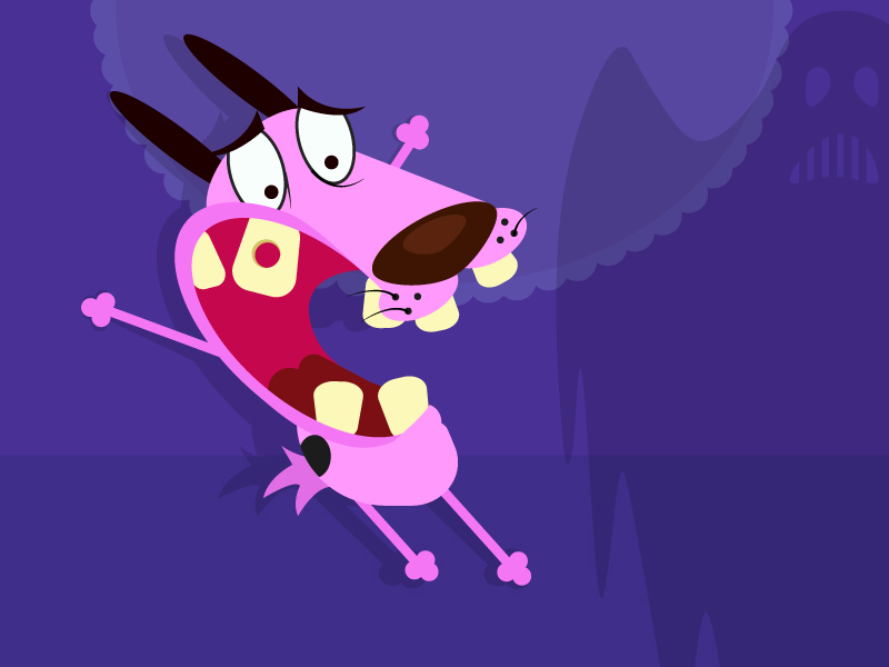 100 Courage The Cowardly Dog Wallpapers  Wallpaperscom