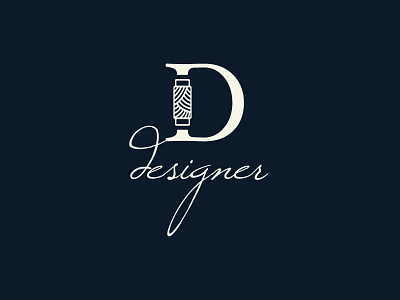 D Designer Logo creativelogo fashiondesigner logo logodesign