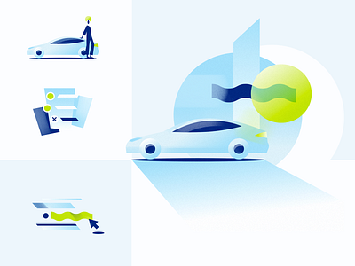 Care - Car Insurance Illustrations