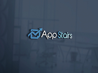 App stairs logo