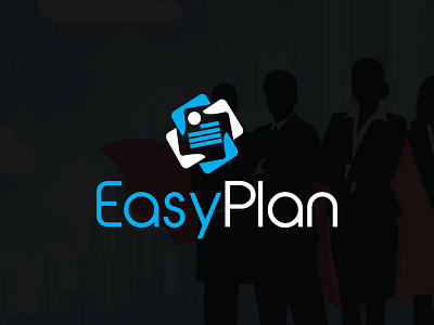 Easy Plan Logo design. app branding design graphic design illustration logo typography vector