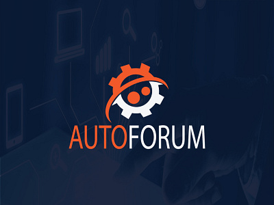 Auto Forum Logo design. app branding design graphic design illustration logo typography ui vector