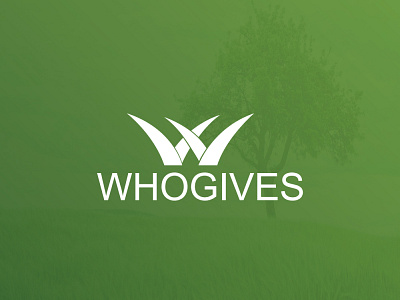 Whogives Logo design.