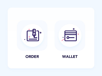 Icon Order Wallet Dribbble