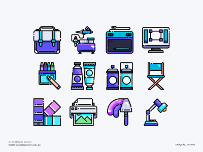 Art and Design Icon Set