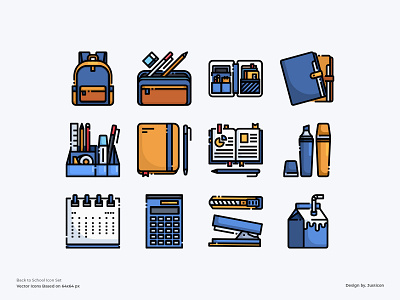 Education Icon set