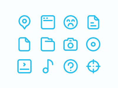 100 Free Essential icon set for designer