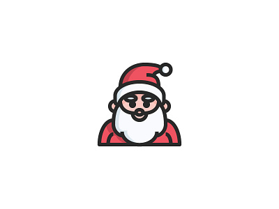 Santa Avatar avatar icon illustration logo symbol vector website