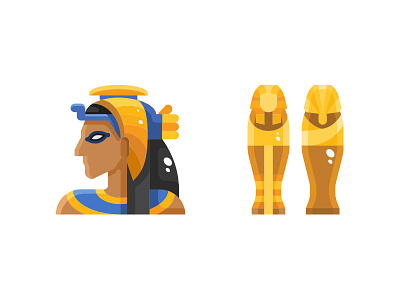 Egypt avatar design egypt egyptian icon illustration symbol vector