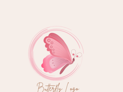 Butterfly Logo branding logo ui