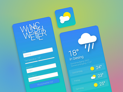 Wunschwetter app weather