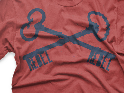 Rebel Rebel keys t shirt