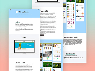 Portfolio Case Study Layout