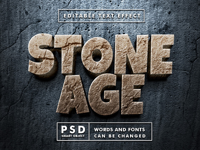 stone 3d realistic psd text effect 3d 3d text design dry land editable text graphic design grunge illustration logo mock up psd realistic smart object stone stone text stone texture text effect