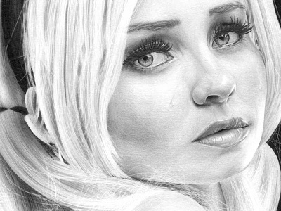 Emily Browning Pencil Drawing