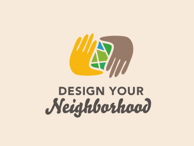Design Your Neighborhood Logo city create design hands land logo neighborhood