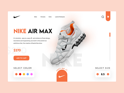 Nike Shoes Webpage UI Design nike shoes webpage shoes webpage shoes webpage ui design ui ui design ui designer uiux ux ux designer webpage webpage ui webpage ui design