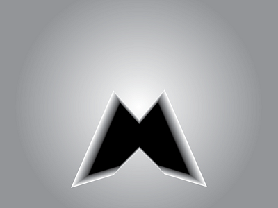 M logo design illustration logo