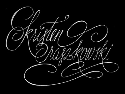 New Website Header handlettering header lettering logo name website