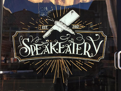 Window Design @thespeakeatery