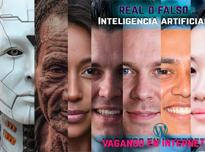 Simple Design for my Blog - Real or Fake ai artificial inteligence balazo blog graphic design