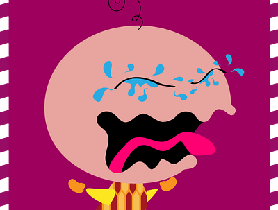 Baby Dont Cry! adobe ai baby blog cry design graphic design kids
