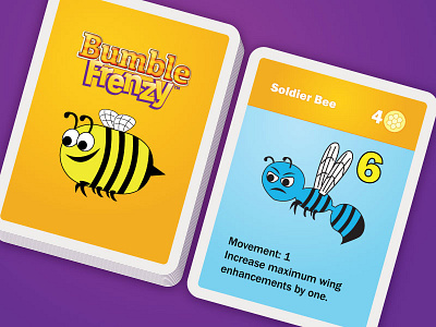 Bee Deck Mockup bee card game cards games tabletop