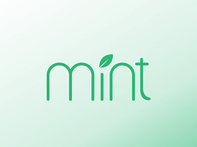 Mint Typographic Logo