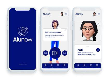 Alunow - UX/UI - Prototype figma photoshop product design uxui