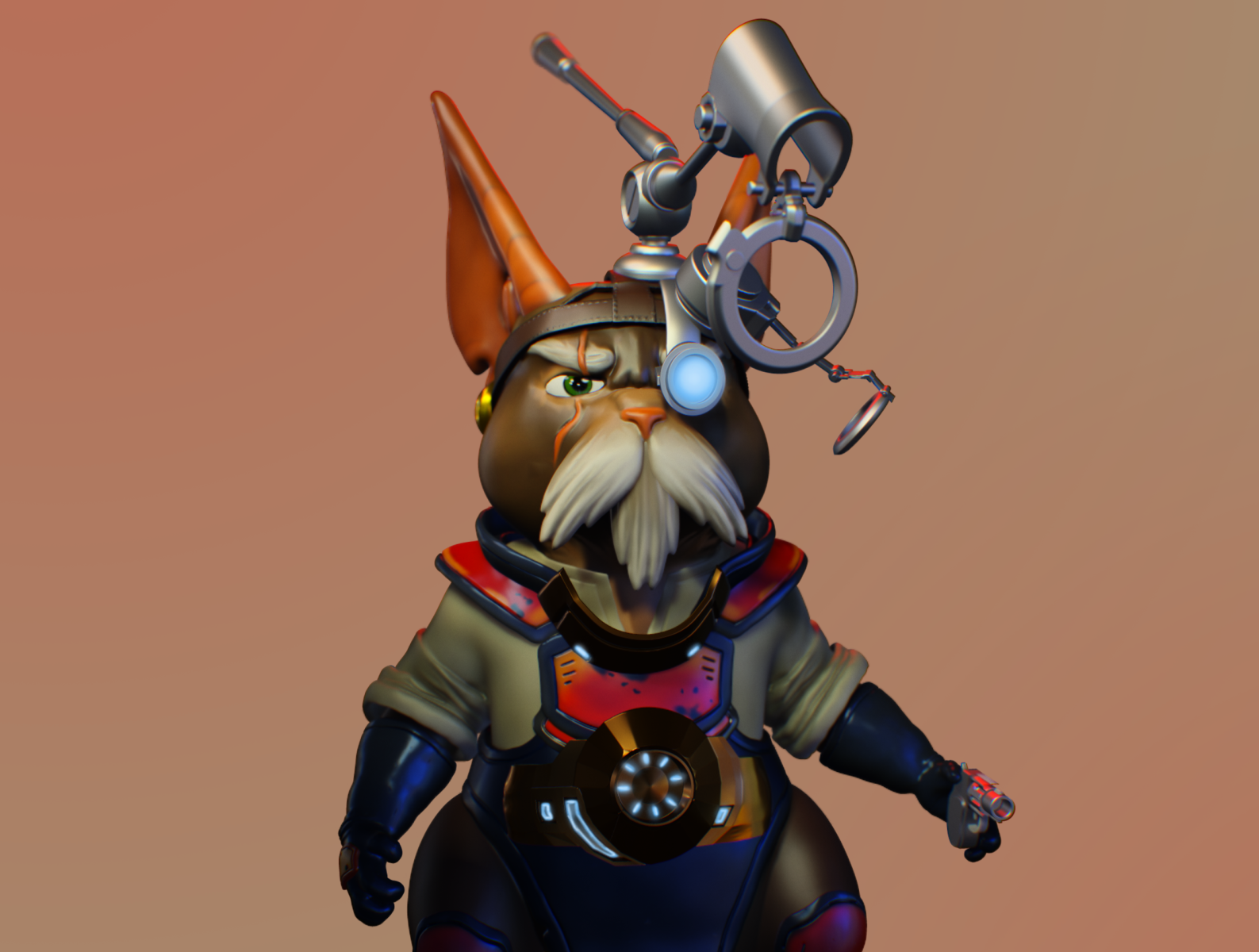 Radroach3d Characters 3D Character model Rats by Ксения Рубаник on Dribbble