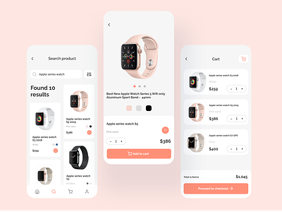 E-commerce UI Concept app design ui