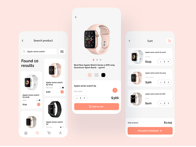 E-commerce UI Concept app design ui