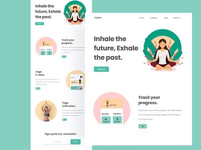 Yogaaa design ui