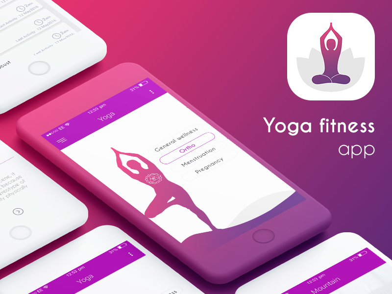 Yoga Fitness App By Harish Kumar On Dribbble