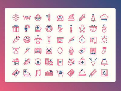 Festive icons