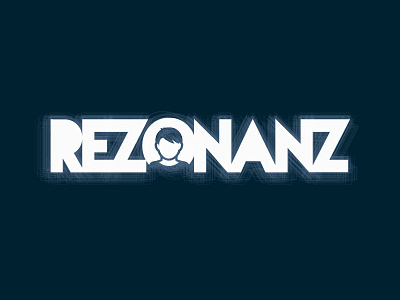 REZONANZ lettering logo typography
