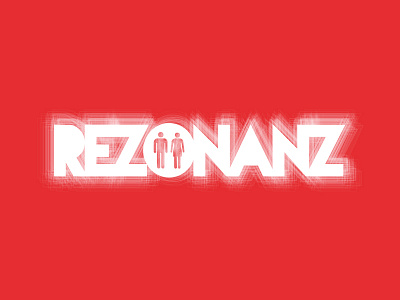 REZONANZ lettering logo typography