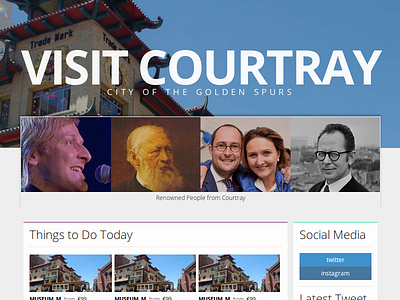 Visit Courtray city hero tourism visit website